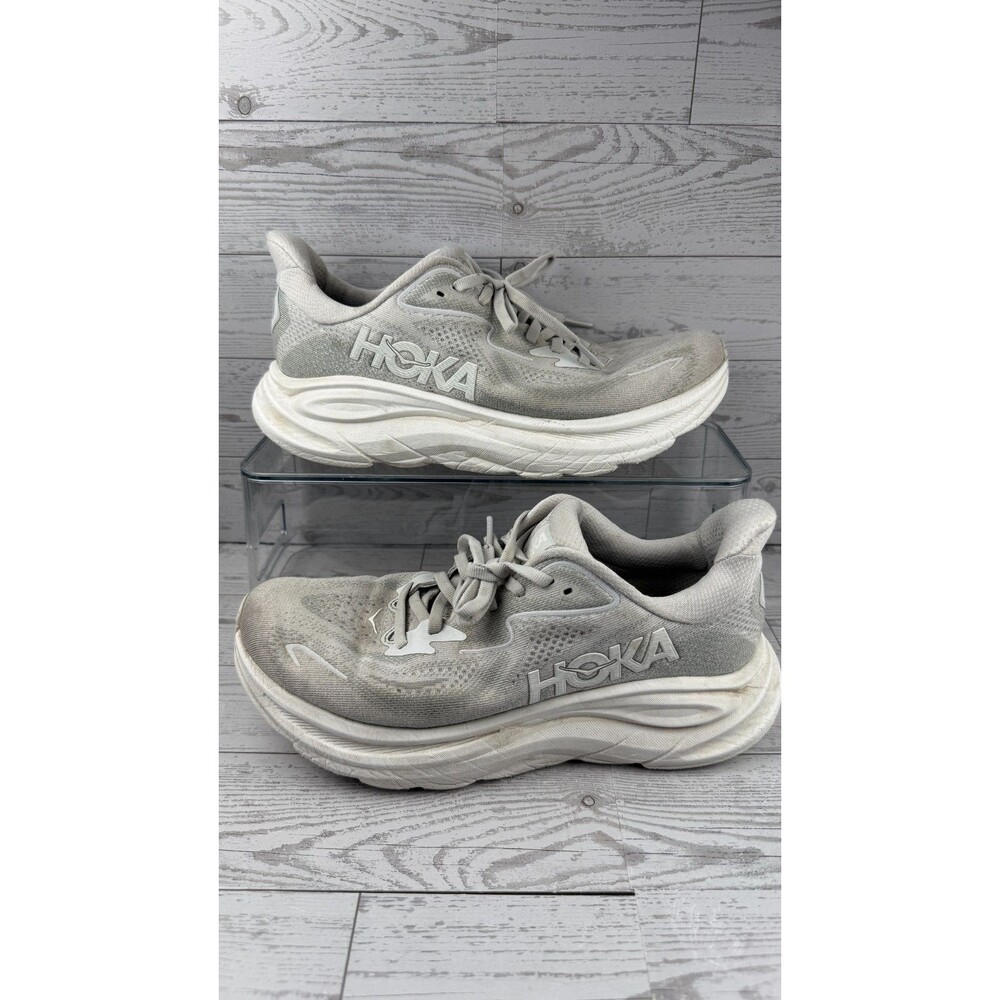 Hoka One One Clifton 10 1162031 CRDS Cosmic Gray 8B Women's Running Shoes #238